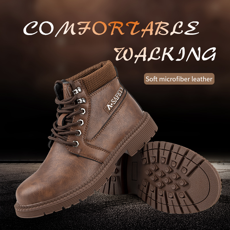 Unisex Safety Shoes Steel Toe  - Sewing Nylon avaliação e preço