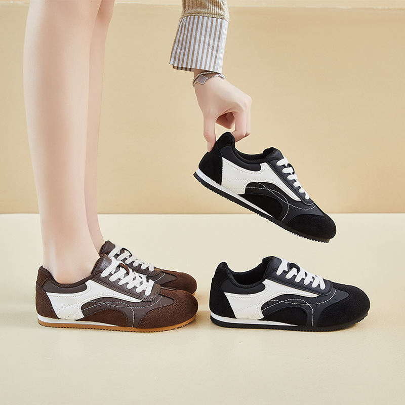 Women's leather sports shoes,  - Sewing Cotton avaliação e preço