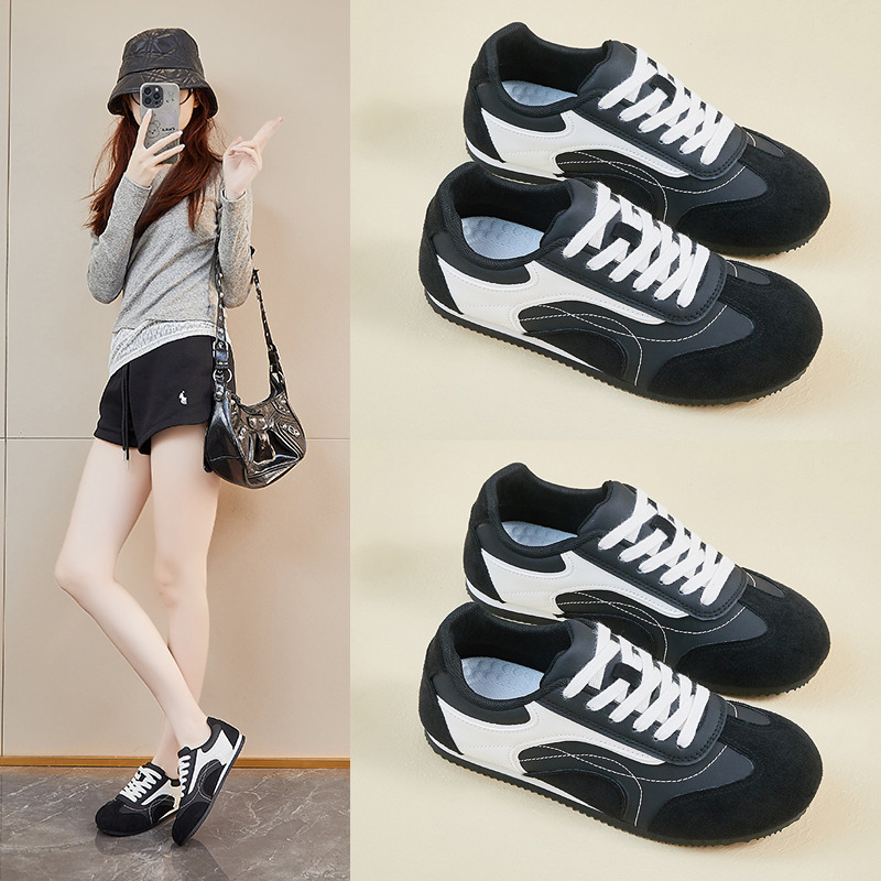 Women's leather sports shoes,  - Sewing Cotton avaliação e preço