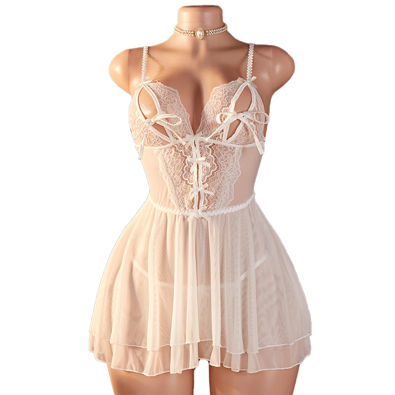Transparent Sexy Woman Lingeri - Sewing Nylon avaliação e preço