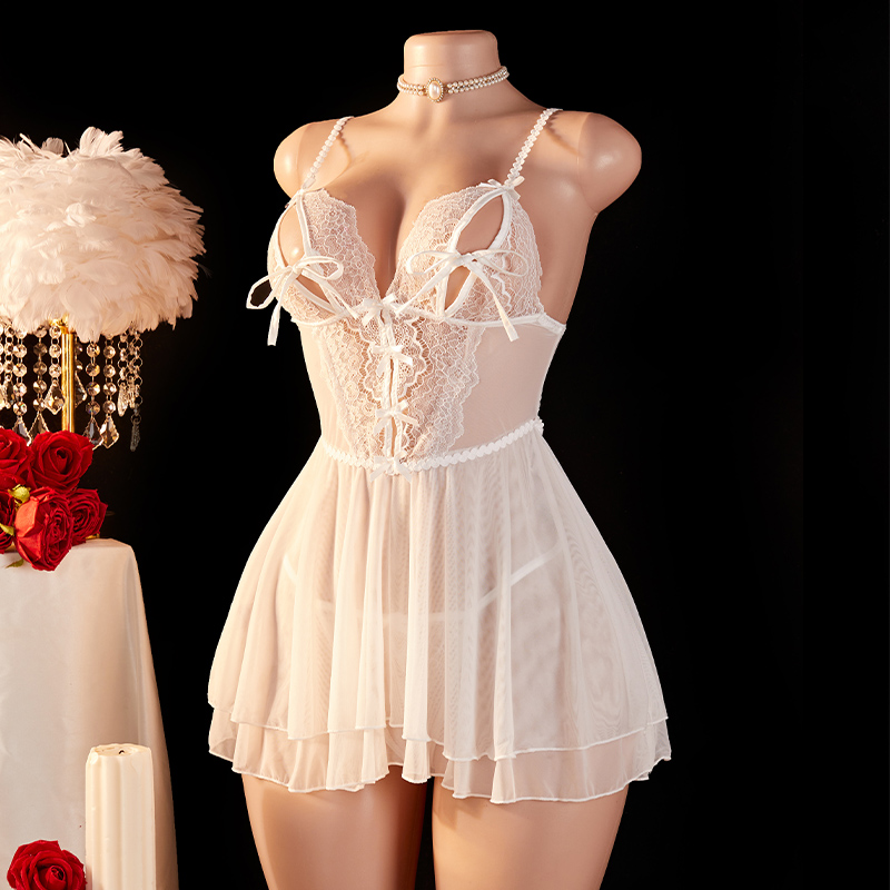 Transparent Sexy Woman Lingeri - Sewing Nylon avaliação e preço