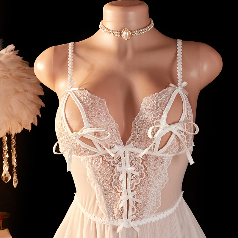 Transparent Sexy Woman Lingeri - Sewing Nylon avaliação e preço