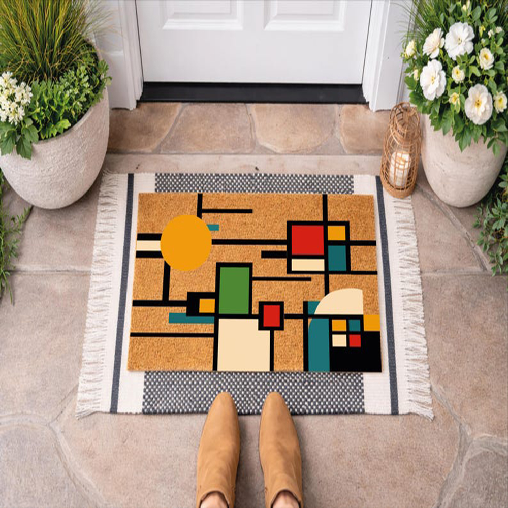 Mid Century Modern Doormat Col - Century Textile & Sewing Supply Hours avaliação e preço