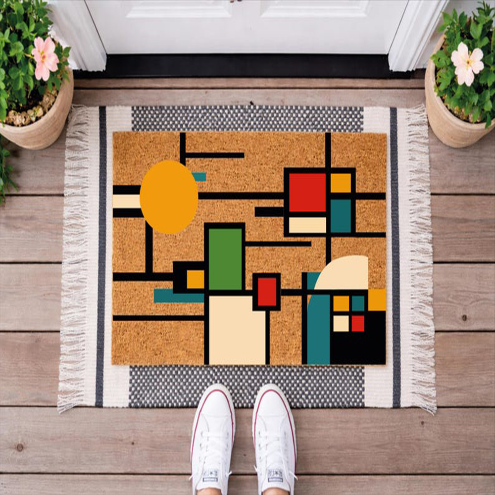 Mid Century Modern Doormat Col - Century Textile & Sewing Supply Hours avaliação e preço
