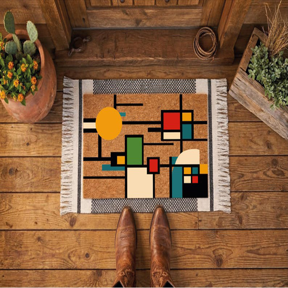 Mid Century Modern Doormat Col - Century Textile & Sewing Supply Hours avaliação e preço