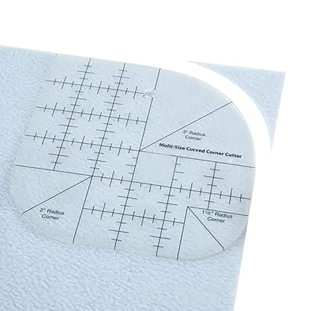 Sewing Quilt Ruler Curved Corn - Quilting Ruler Square avaliação e preço
