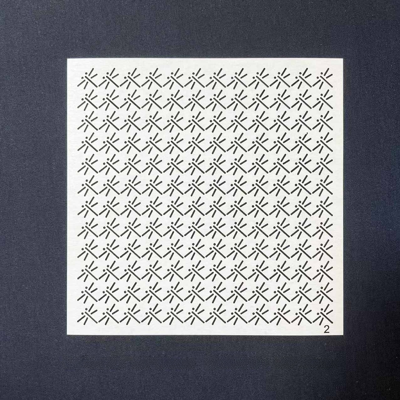 Soft Embroidery Stencil R214 D - Sewing Embroidery Fabric avaliação e preço