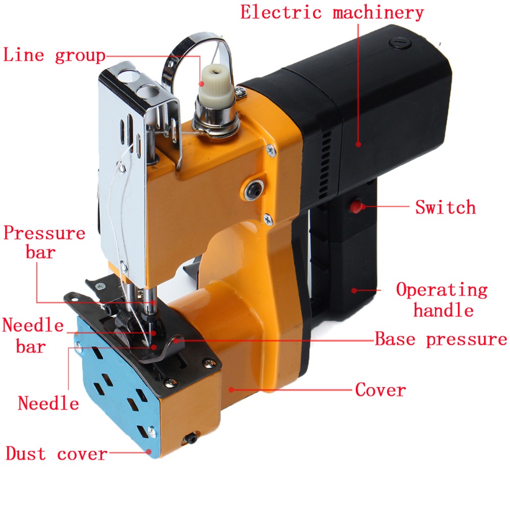 Electric Woven Bag Closing Mac - Sewing Machine In Textile avaliação e preço