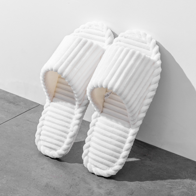 Open-Toe Breathable House Slip - Sewing Cotton avaliação e preço