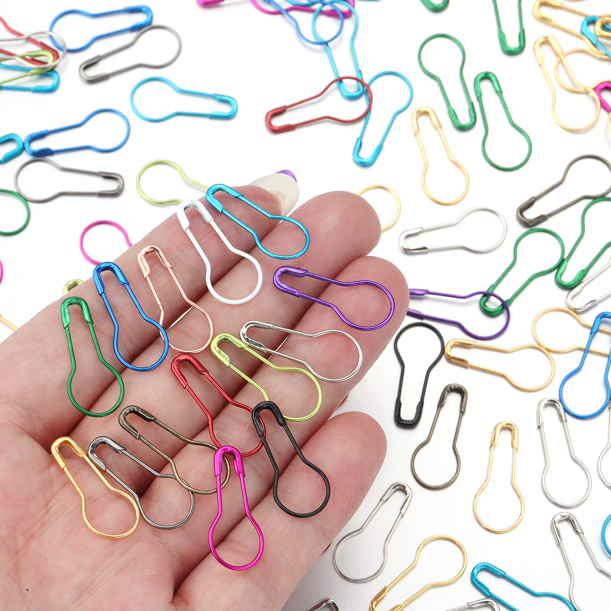 200Pcs/Lot Metal Pins Crochet  - Sewing Necessities avaliação e preço