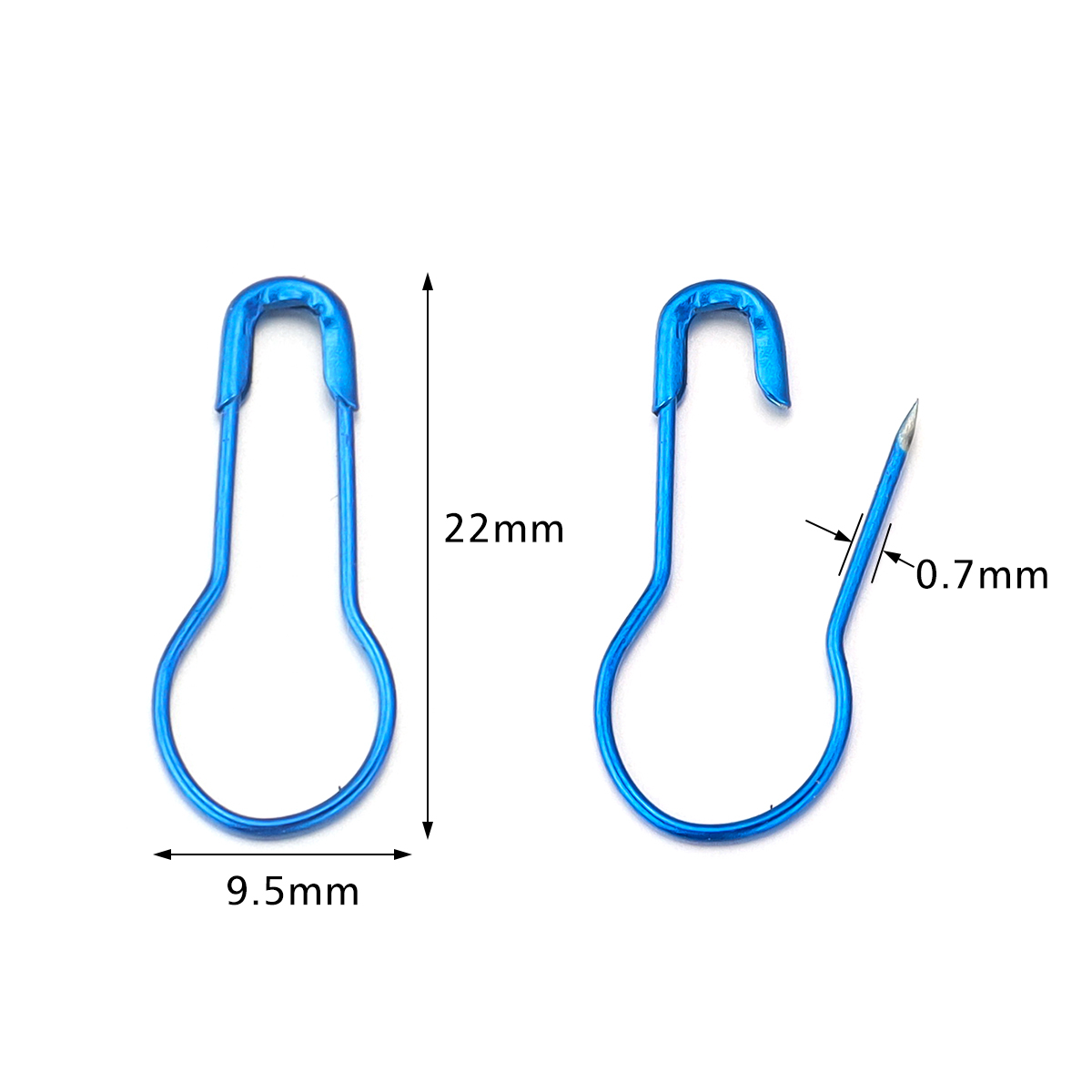 200Pcs/Lot Metal Pins Crochet  - Sewing Necessities avaliação e preço