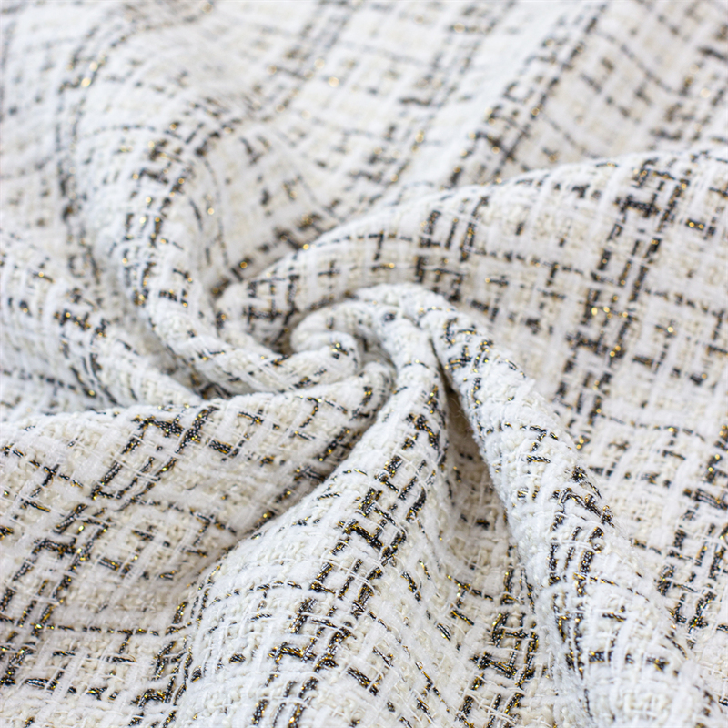 New Tweed Woolen Fabric Autumn - Textile And Sewing Materials avaliação e preço