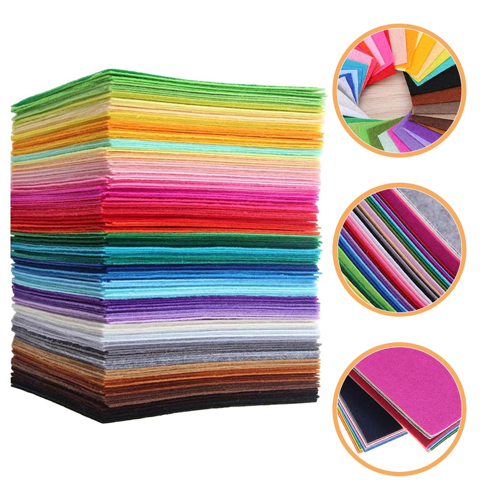 40Pcs Vibrant Nonwoven Fabric  - Is Sewing Textile Art avaliação e preço