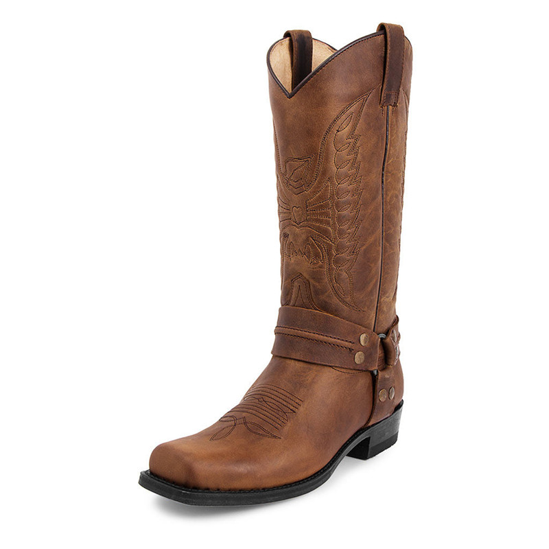 New Men's Motorcycle Boots Fas - Sewing Embroidery Fabric avaliação e preço
