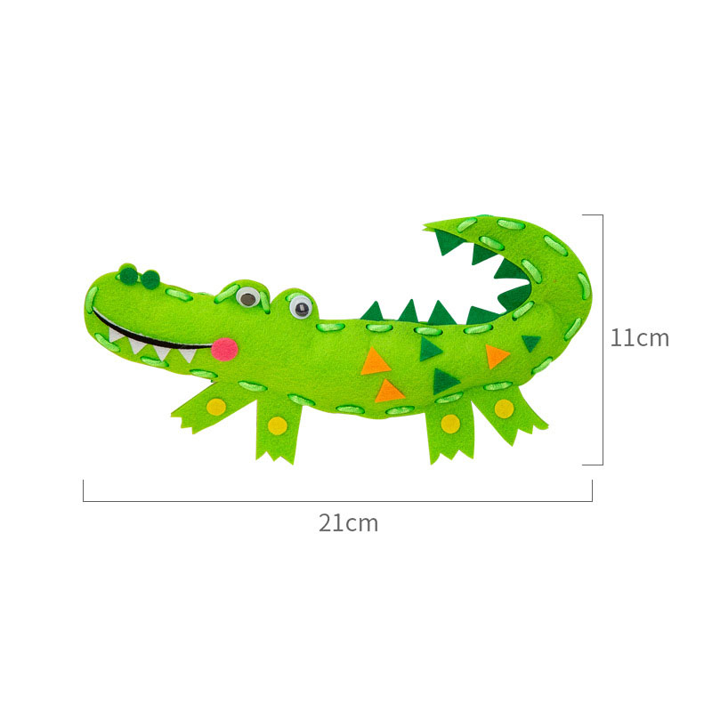 Cartoon Animal Sewing Craft Ki - Textile Sewing Kit avaliação e preço