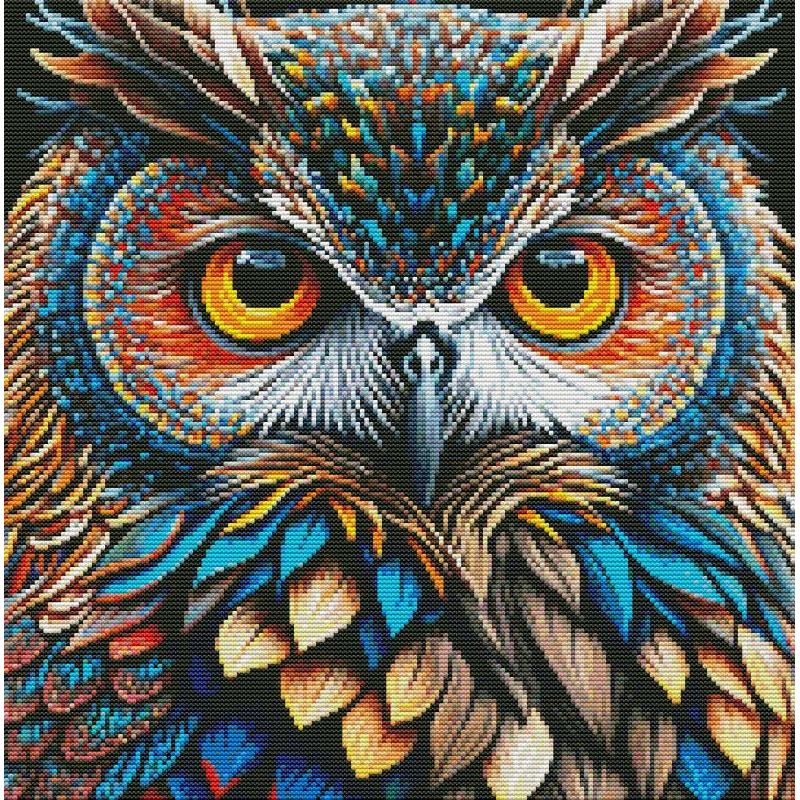 Owl DIY Animal Pattern Cross S - Textile Sewing Patterns avaliação e preço