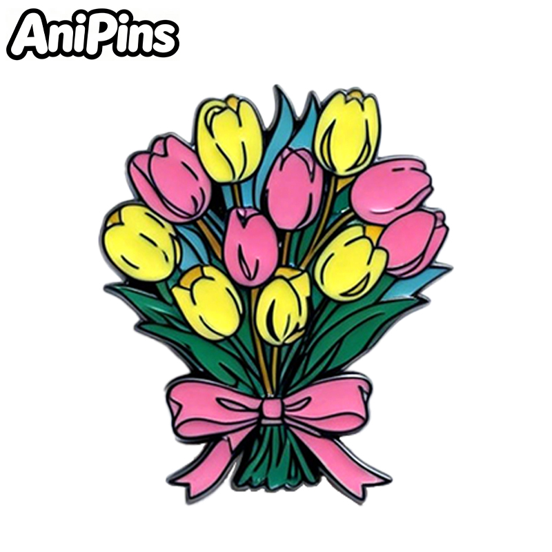 AniPins Bouquet Flowers Strawb - Sewing Label avaliação e preço
