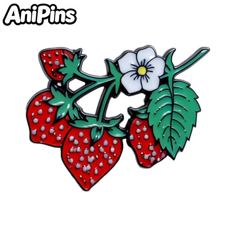 AniPins Bouquet Flowers Strawb - Sewing Label avaliação e preço