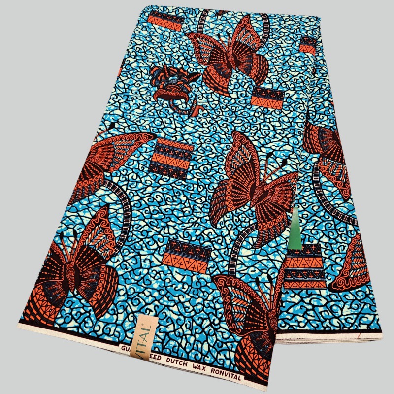 6Yards Long Cotton African Sty - Sewing Batik Fabric avaliação e preço
