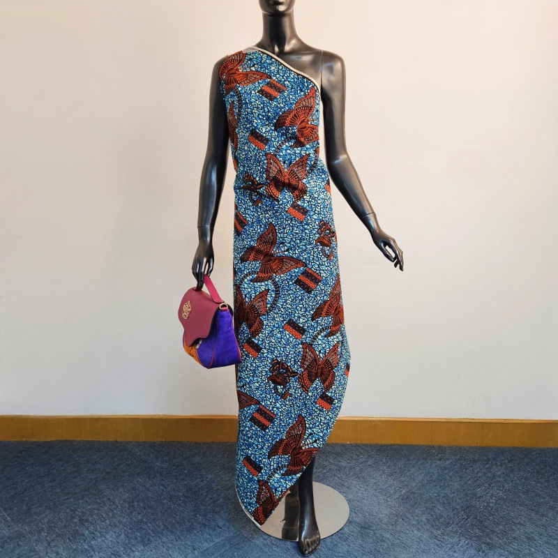 6Yards Long Cotton African Sty - Sewing Batik Fabric avaliação e preço