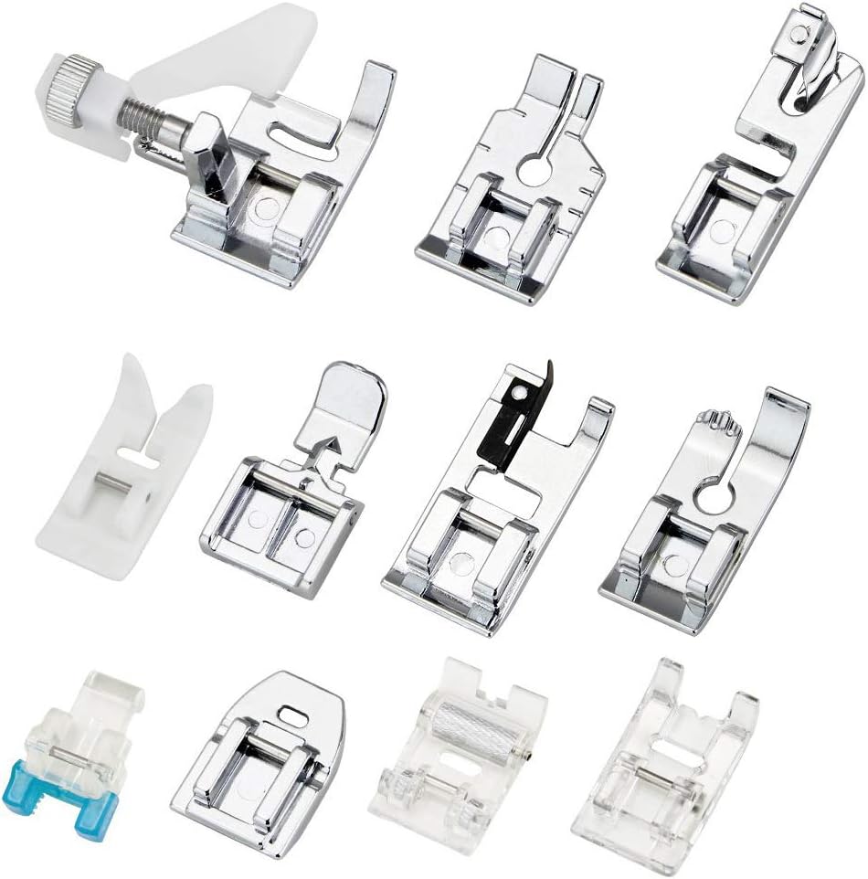 11Pcs Presser Feet Set - Walki - Textile Sewing Kit avaliação e preço