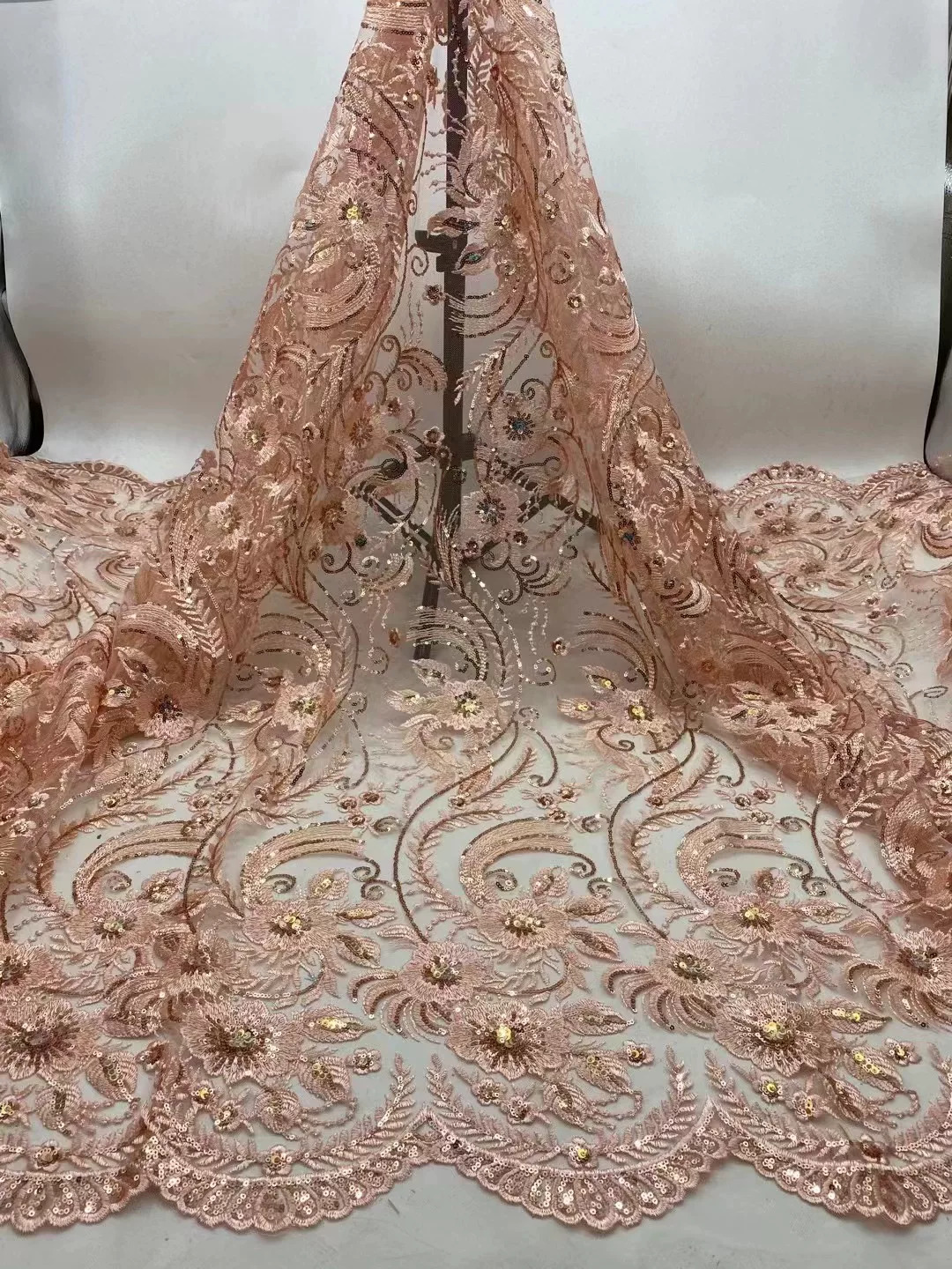 5yard soft lace Fabric Multi c - Sewing Embroidery Fabric avaliação e preço