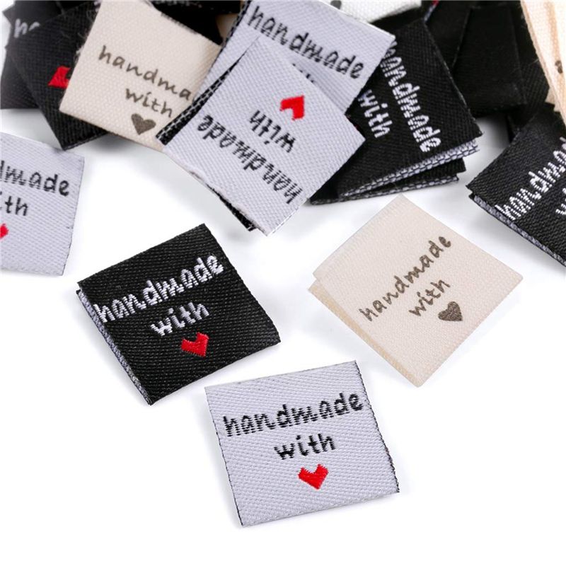 A02M-300 Pcs Handmade Sew-On W - Sewing Label avaliação e preço
