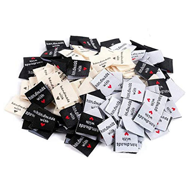 A02M-300 Pcs Handmade Sew-On W - Sewing Label avaliação e preço