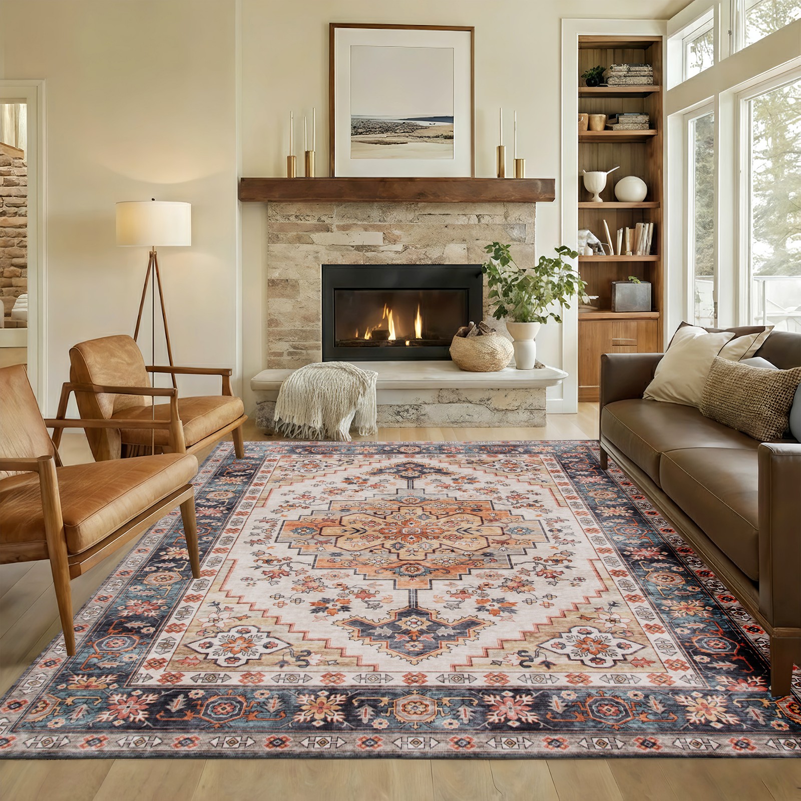Area Rug 5x7, Machine Washable - Century Textile & Sewing Supply Hours avaliação e preço