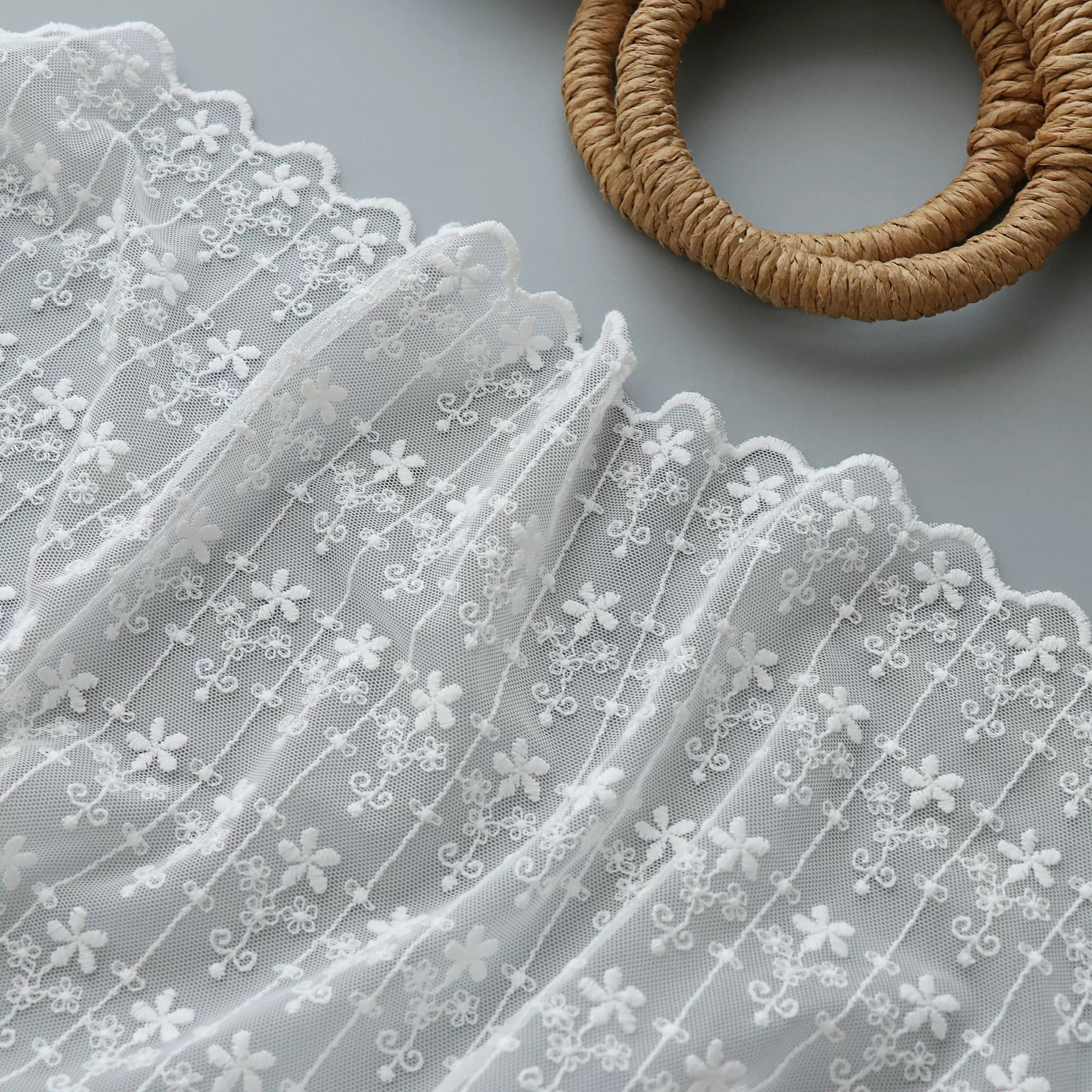 1yard High quality fabric for  - Sewing Embroidery Fabric avaliação e preço