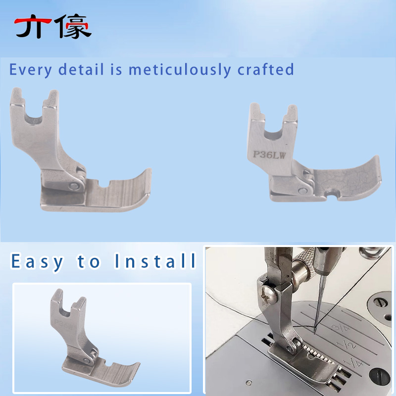 P36W P36LW Wide Cording Foot Z - Industrial Textile Sewing Machine avaliação e preço