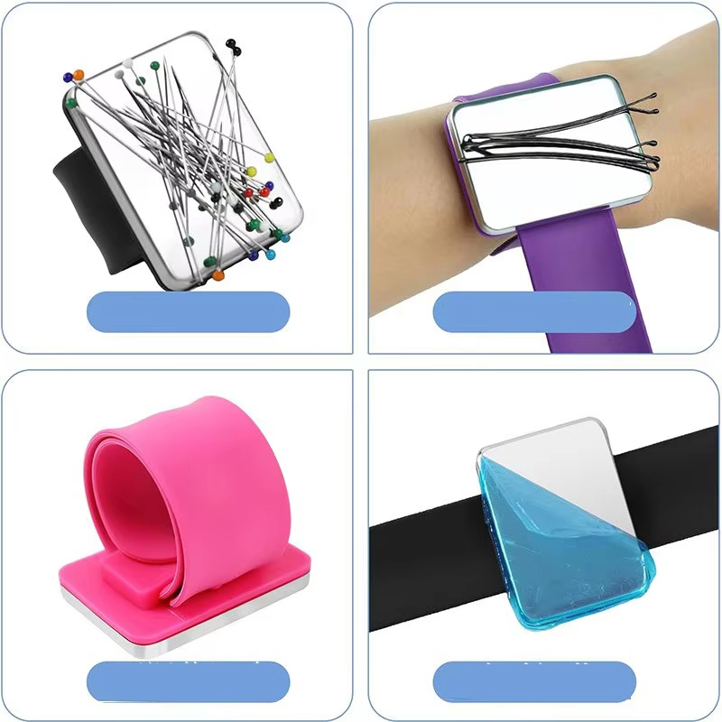 Silicone Magnetic Wrist Pincus - Sewing Necessities avaliação e preço