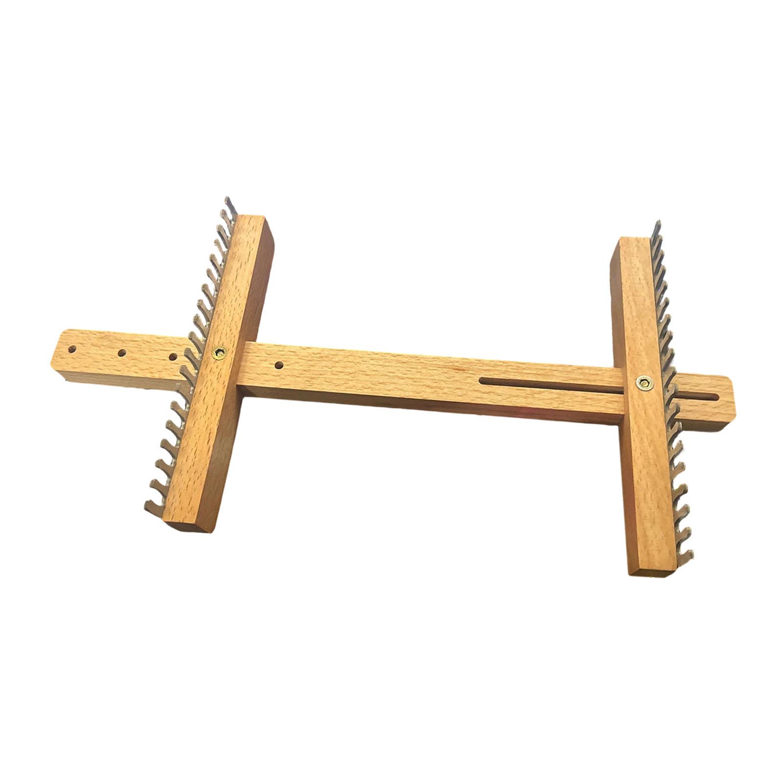 Adjustable Wooden Loom Weaving - Is Sewing Textile Art avaliação e preço