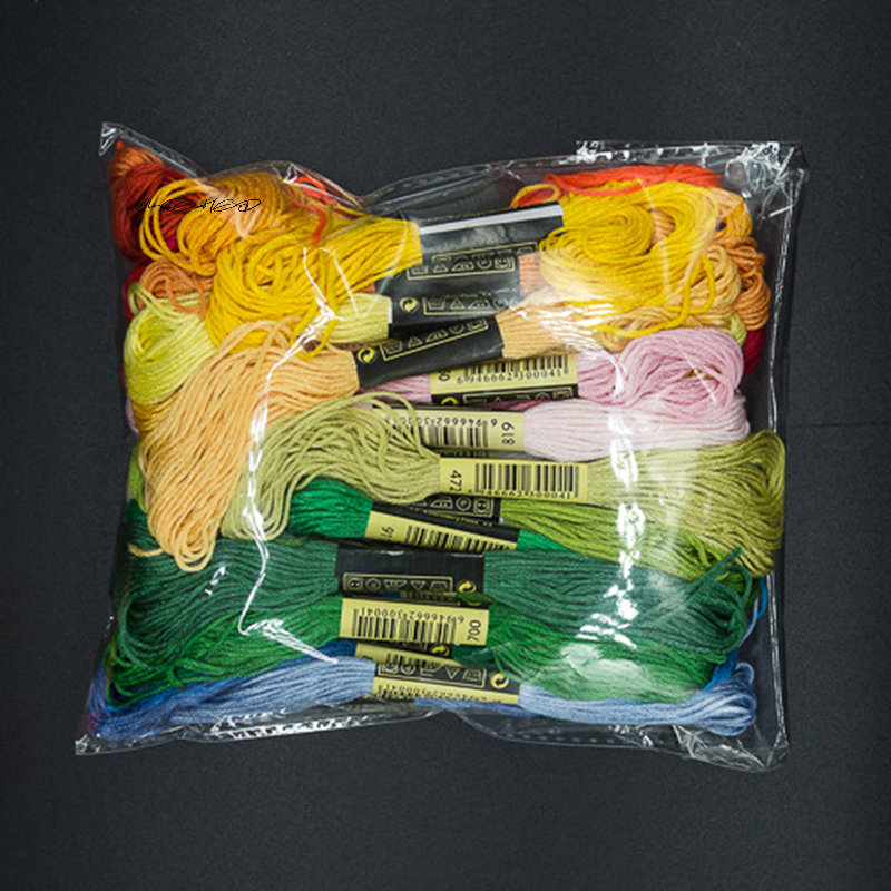 24/100/50 Multicolor Cross Sti - Embroidery Floss Thread avaliação e preço