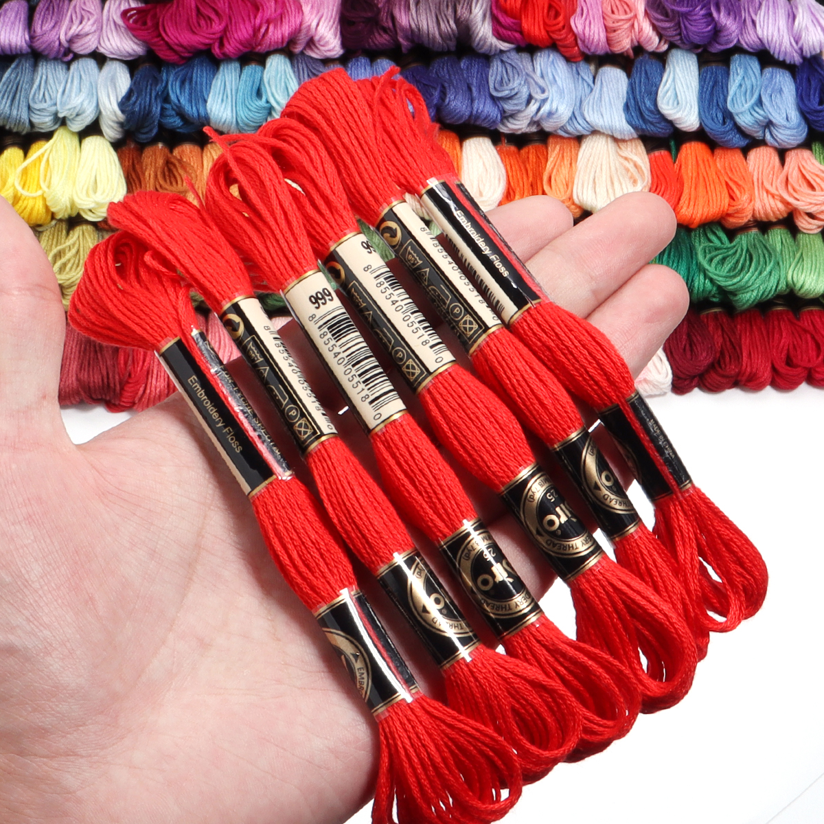 6Pcs/Lot Multicolor Polyester  - Sewing Necessities avaliação e preço