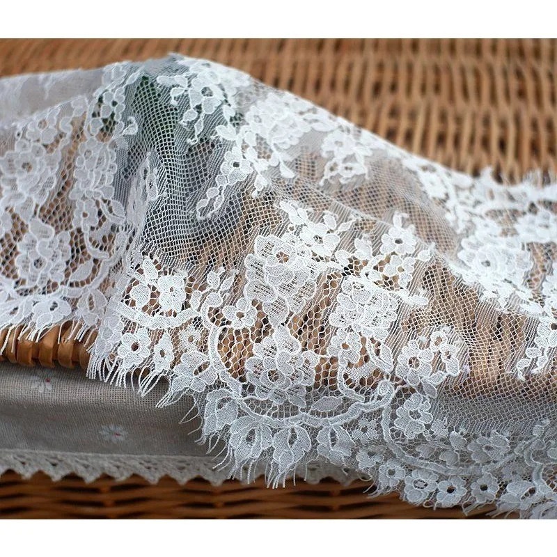 3M， High Quality Eyelash Lace  - Sewing Embroidery Fabric avaliação e preço