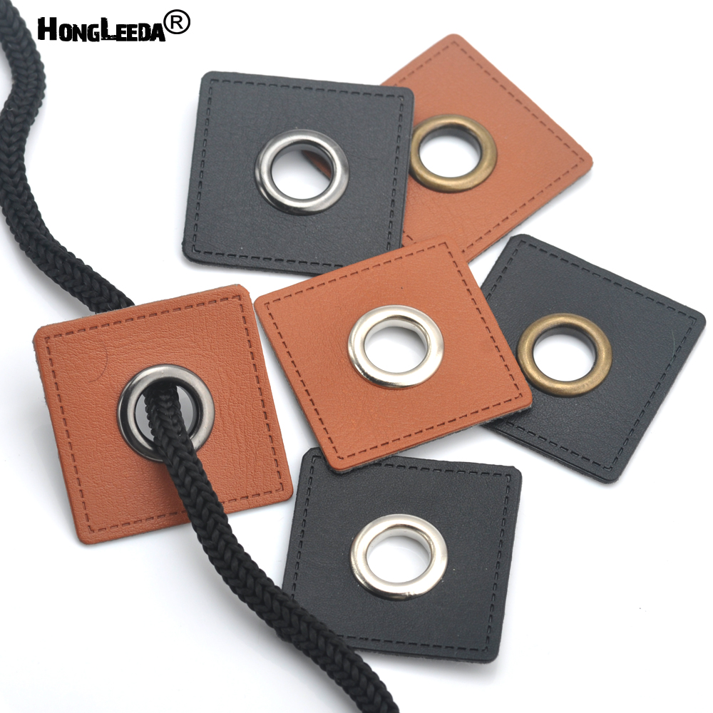30Pcs/Lot 27/37mm Square Black - Sewing Label avaliação e preço