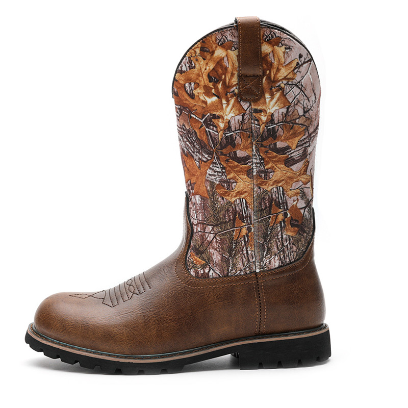 Men's Boots Classic Handmade E - Sewing Embroidery Fabric avaliação e preço