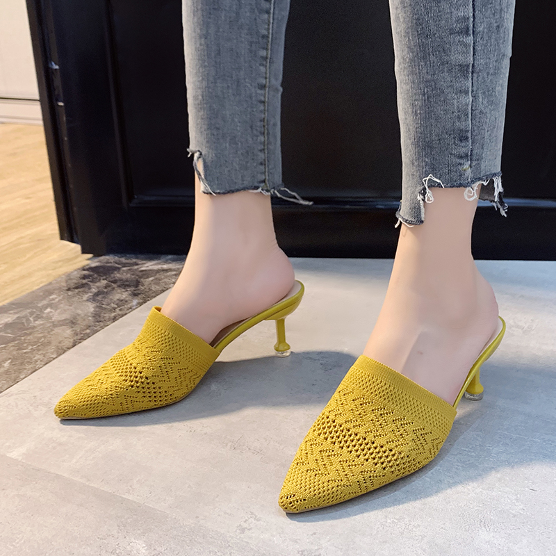 Summer Women Slippers Yellow B - Sewing Knit avaliação e preço