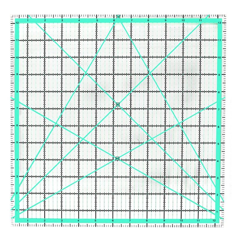 J1UL1N 4PCS Square Quilting Ru - Quilting Ruler Square avaliação e preço