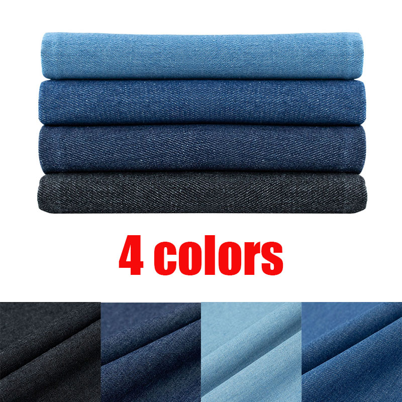 4 Pieces of 50*50 Cm Denim Fab - Sewing Embroidery Fabric avaliação e preço