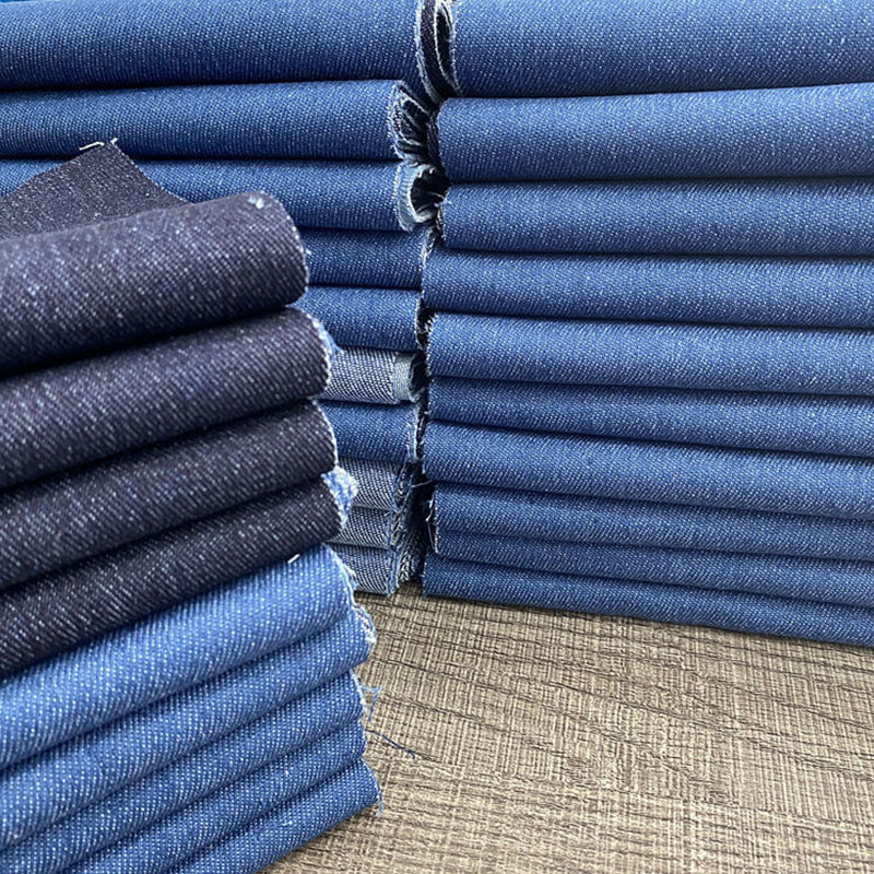4 Pieces of 50*50 Cm Denim Fab - Sewing Embroidery Fabric avaliação e preço