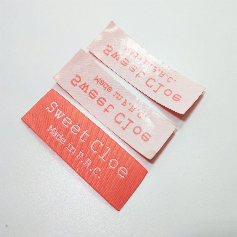 Customized Iron On Clothing Wo - Sewing Label avaliação e preço