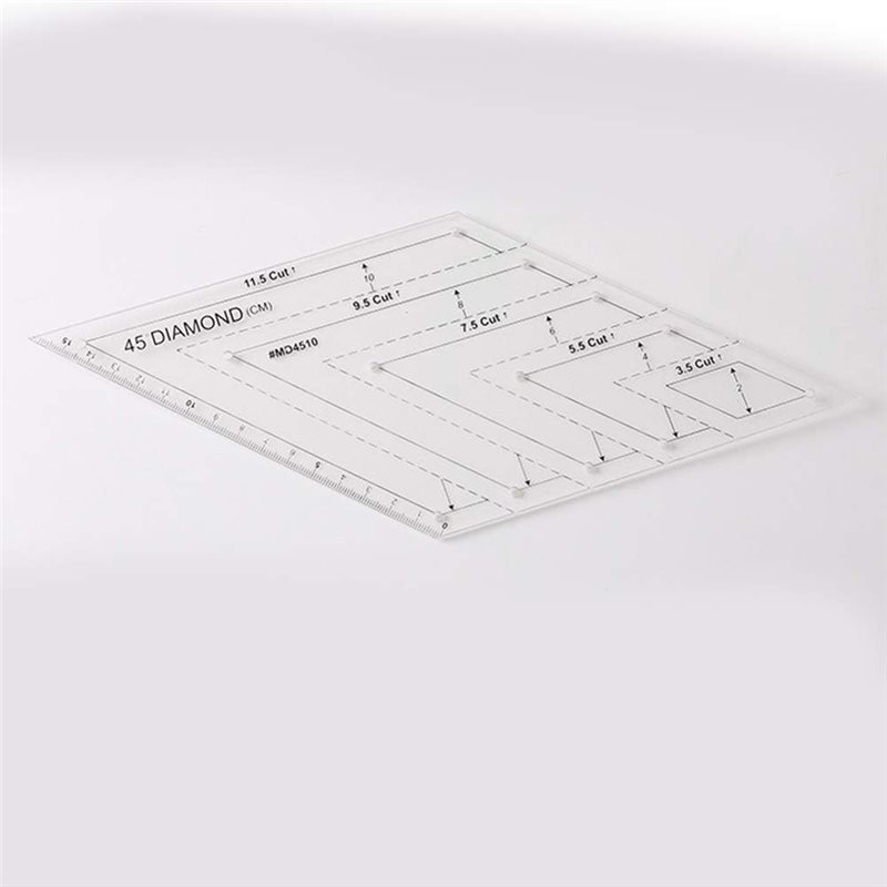 Quilting Ruler Set Of 4 Pieces - Quilting Ruler Square avaliação e preço