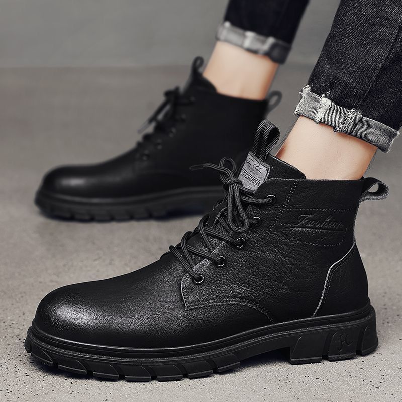 Men's boots 2026 mid top men's - Sewing Nylon avaliação e preço