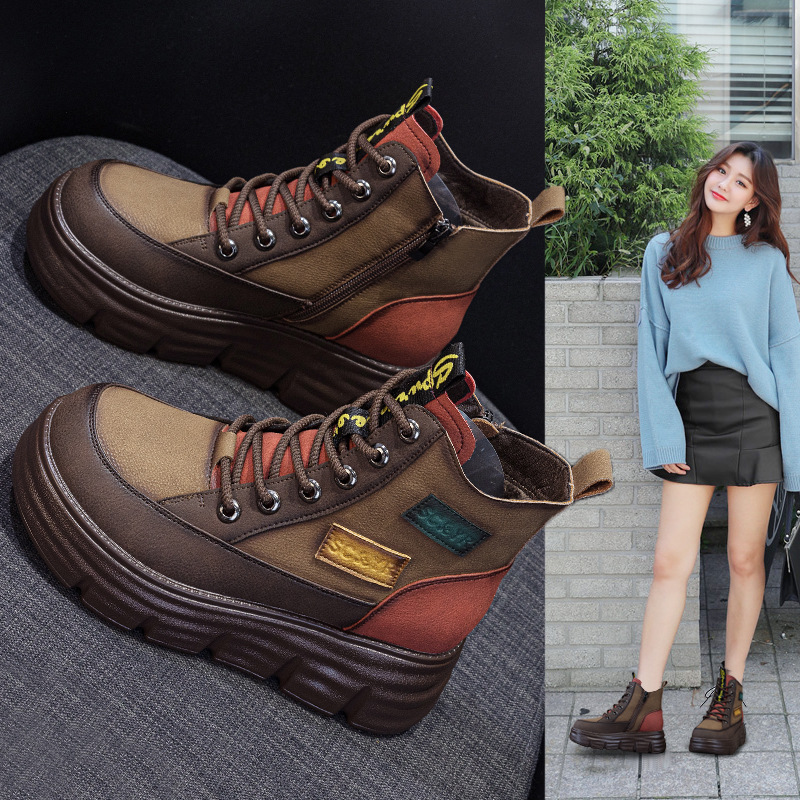 Short boots 2026 winter new fa - Sewing Nylon avaliação e preço