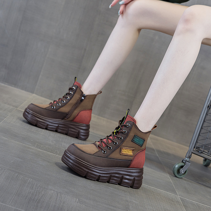 Short boots 2026 winter new fa - Sewing Nylon avaliação e preço