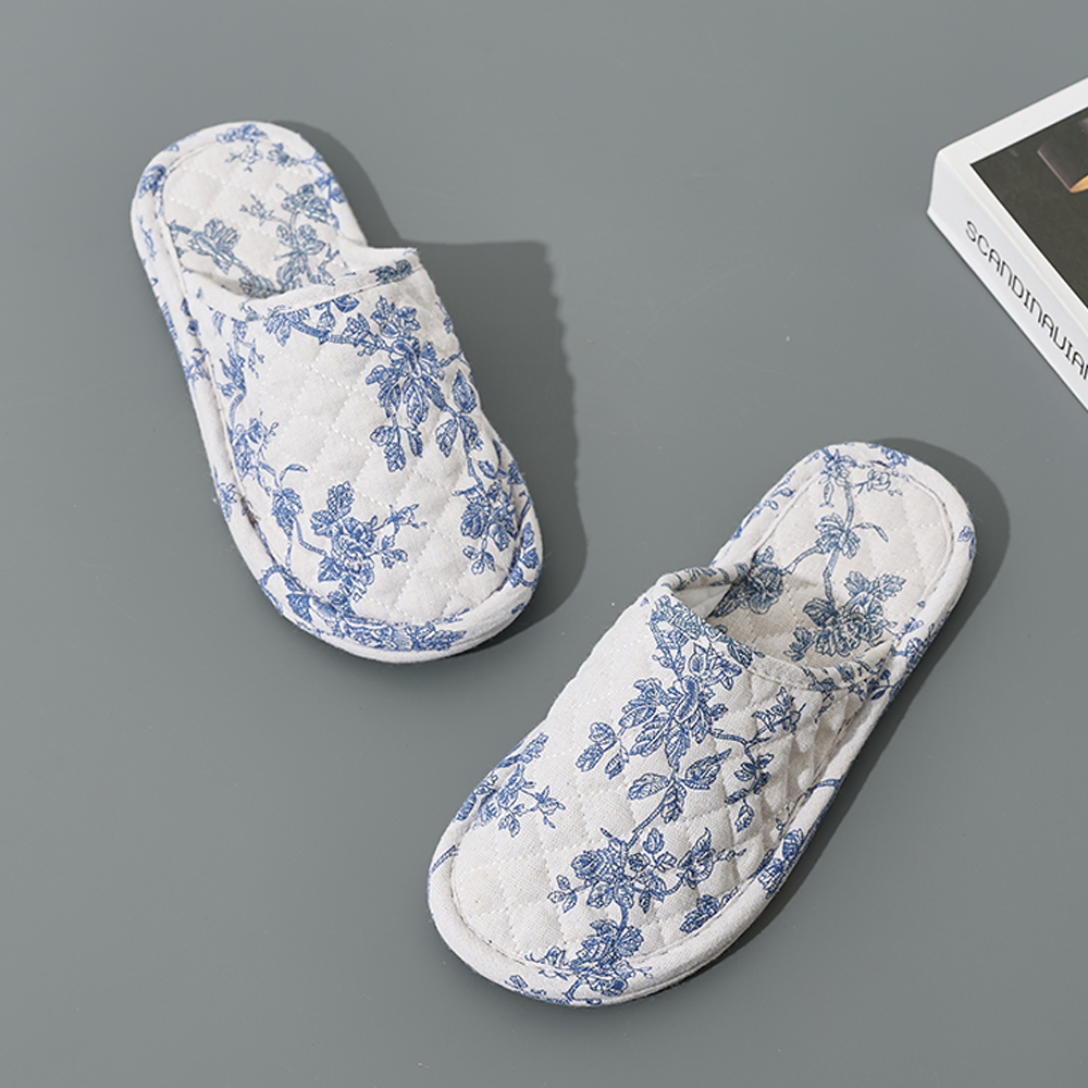 Home Indoor Slippers Soft Bott - Sewing Garment avaliação e preço