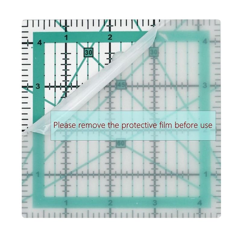 AEE4-Quilting Rulers,4 Square  - Quilting Ruler Square avaliação e preço