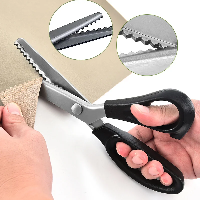 1Pc Pinking Shears Stainless S - Pinking Shear Blade avaliação e preço